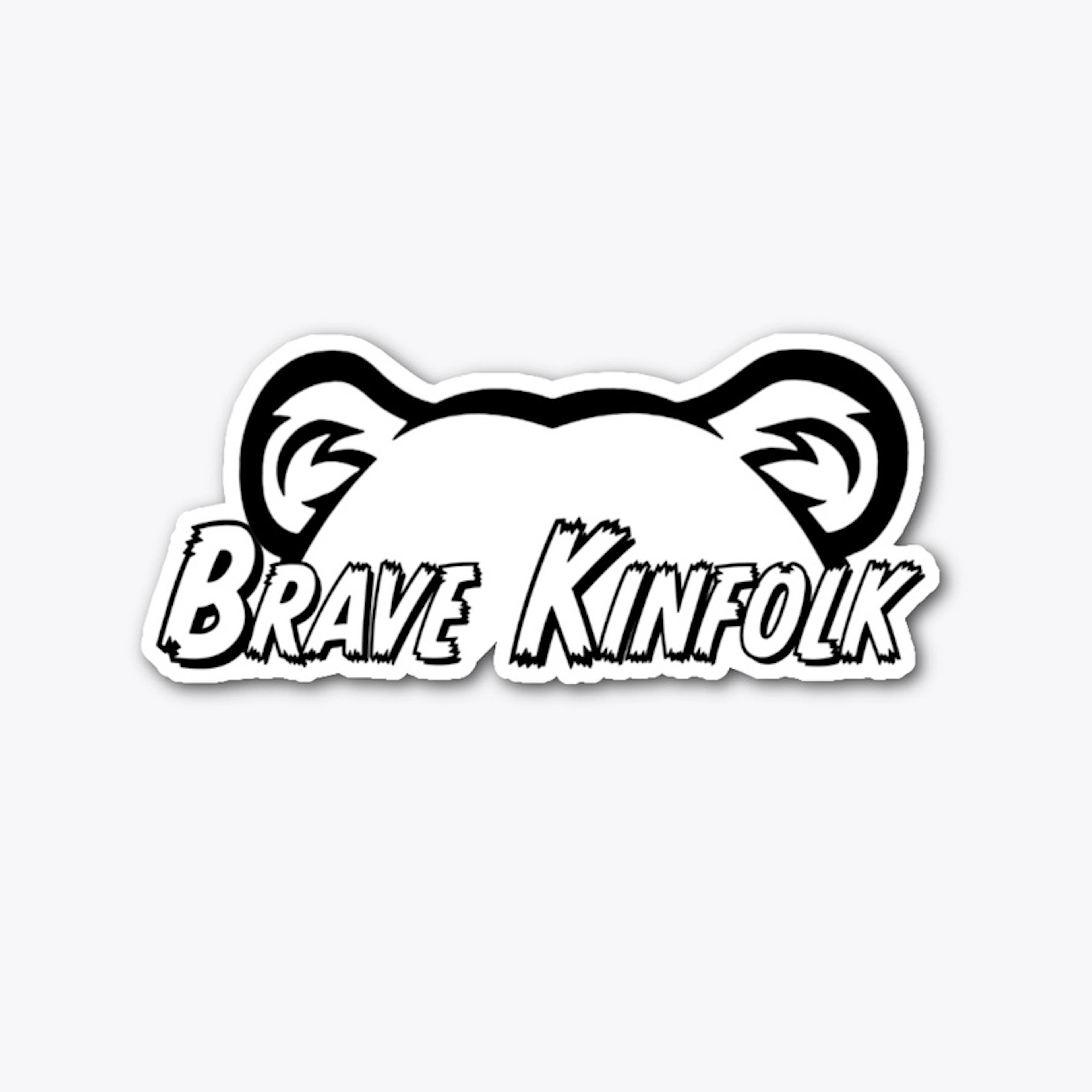 Brave Kinfolk Stickers 